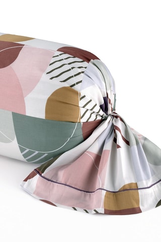 Funda de almohada de satén de algodón 80 hilos/cm² - Blanco