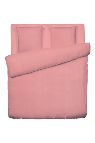 Juego de nórdico de gasa de algodón 85 hilos/cm² - Rosa