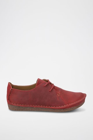 Derbys en cuir Janey - Rouge