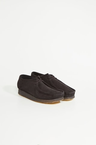 Mocassins en nubuck Wallabee - Noir