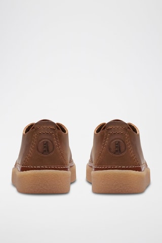 Derbys en cuir Clarkwood - Marron
