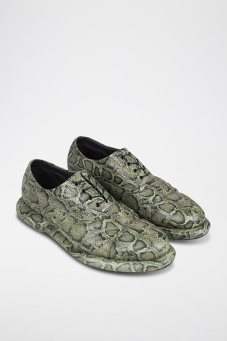 Derbys en cuir x Martine Rose - Vert