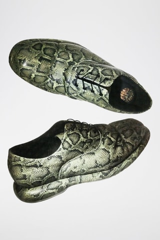 Derbys en cuir x Martine Rose - Vert