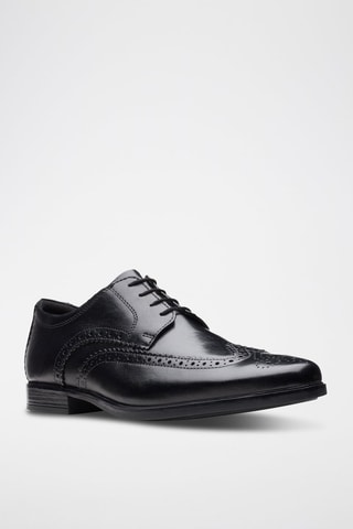 Derbys en cuir Howard - Noir