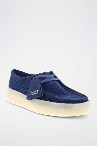 Mocassins plateformes Wallabee Cup - Bleu marine