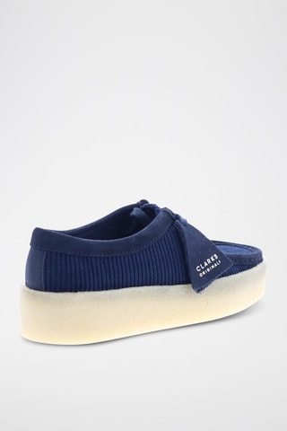 Mocassins plateformes Wallabee Cup - Bleu marine