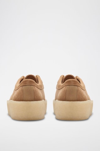Mocassins plateformes Wallabee Cup - Camel