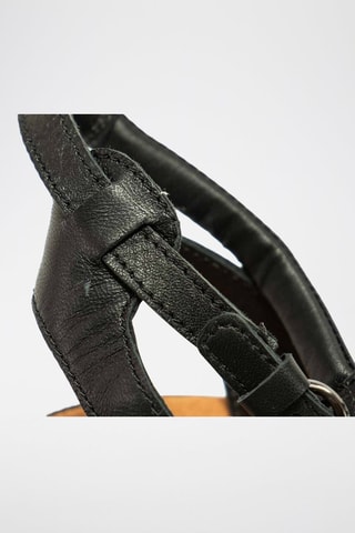 Sandales en cuir Jemsa - Noir