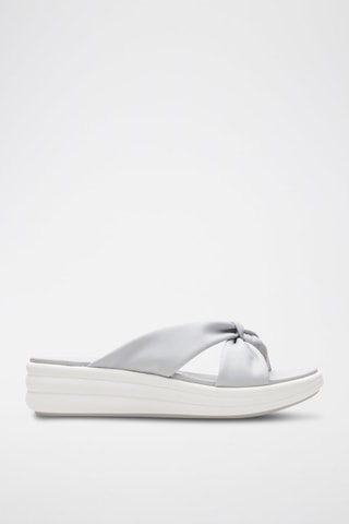 Mules compensées Drift - Gris clair