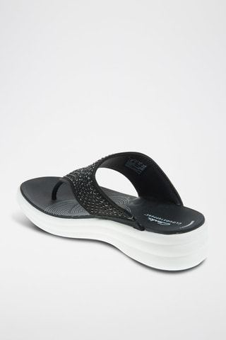 Tongs compensées Drift - Noir