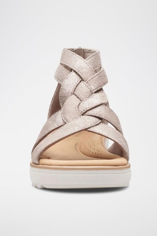 Sandales compensées Jillian - Taupe