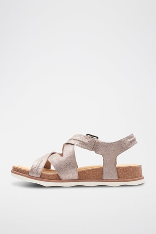Sandales en cuir Brynn - Taupe