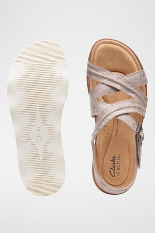 Sandales en cuir Brynn - Taupe