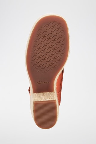 Sandales à talons en nubuck KimmeiHi Strap - Orange