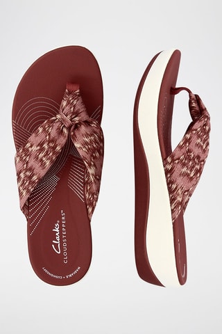 Tongs compensées Arla Glison - Rose