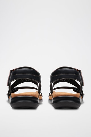 Sandales en cuir Kitly Way - Noir et marron