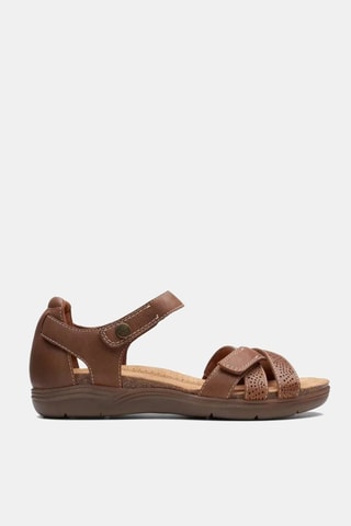 Sandales en cuir April Poppy - Camel