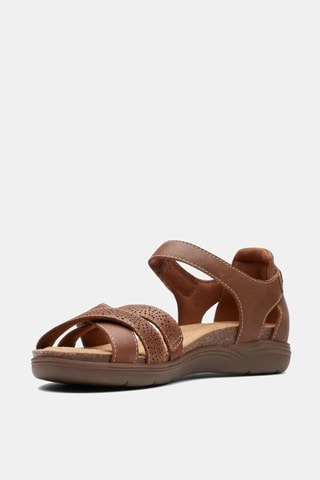 Sandales en cuir April Poppy - Camel