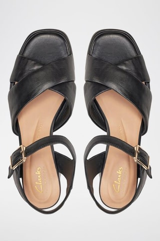 Sandales à talons en cuir Ritzy75 Rae - Noir