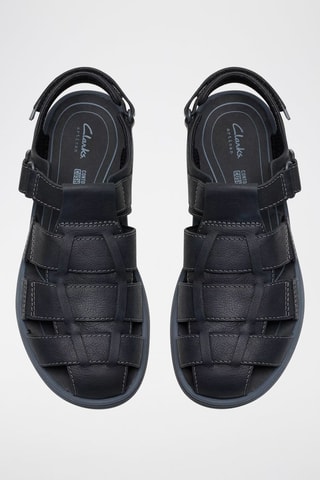 Sandales en cuir Saltway - Noir