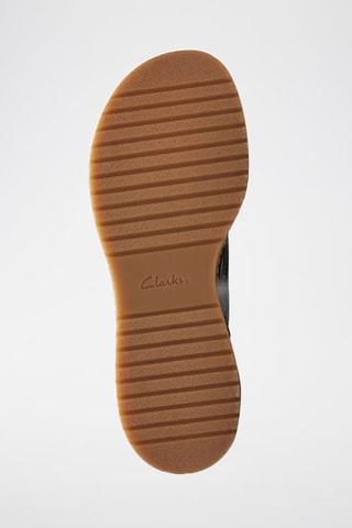 Sandales compensées en nubuck Kassanda - Noir