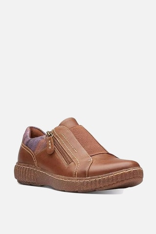 Mocassins en cuir Caroline Cove - Camel