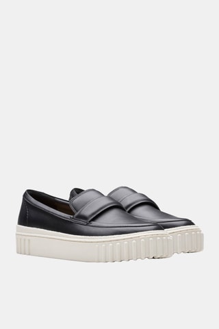 Mocassins plateformes en cuir Mayhill Cove - Noir