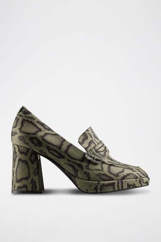 Mocassins à talons x Martine Rose - Vert olive