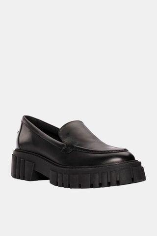 Mocassins en cuir Page Loafer - Noir