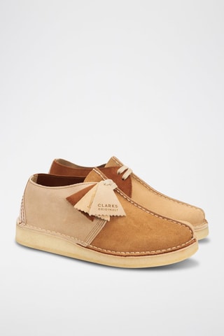 Derbys en nubuck Desert Trek - Camel