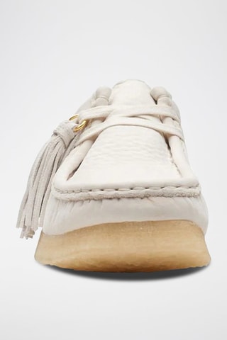 Mocassins en cuir Wallabee - Blanc