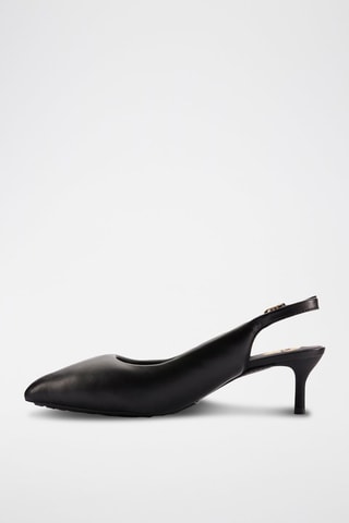 Escarpins en cuir x Martine Rose - Noir
