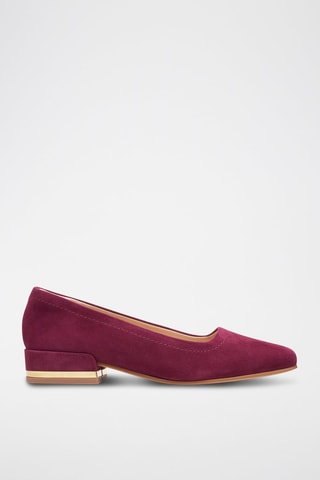 Ballerines en nubuck Seren30 Court - Bordeaux