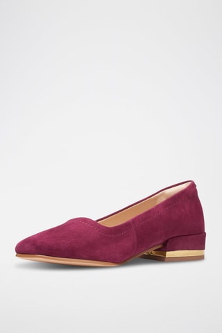Ballerines en nubuck Seren30 Court - Bordeaux