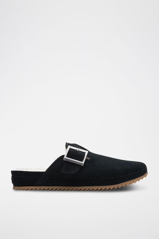 Sabots en nubuck Brookleigh - Noir