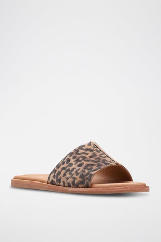 Mules en nubuck Karsea - Marron