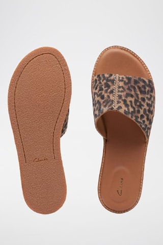 Mules en nubuck Karsea - Marron