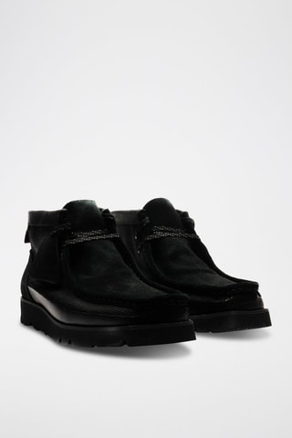 Boots en cuir Wallabee - Noir