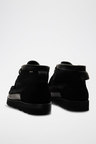 Boots en cuir Wallabee - Noir