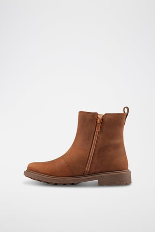 Boots en cuir Astrol Orin - Camel
