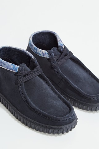 Boots en cuir Torhill - Bleu