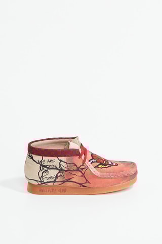 Boots en nubuck Wallabee x Stranger Things - Rose