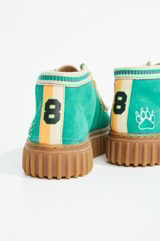 Boots en nubuck Torhill Hi x Stranger Things - Vert