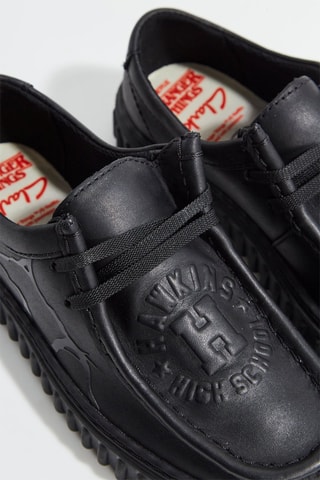 Boots en cuir Torhill x Stranger Things - Noir