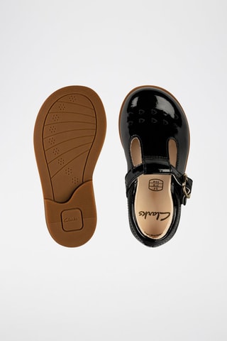 Salomés en cuir verni Drew Play - Noir