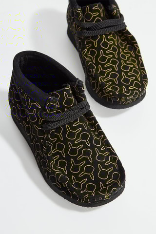 Boots en nubuck Wallabee x Pikachu Pokémon - Noir