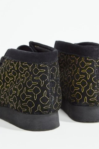 Boots en nubuck Wallabee x Pikachu Pokémon - Noir