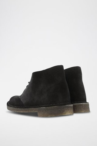 Bottines en nubuck Desert - Noir