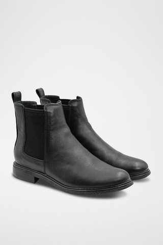 Bottines Chelsea en cuir Clarkdale Arlo - Noir