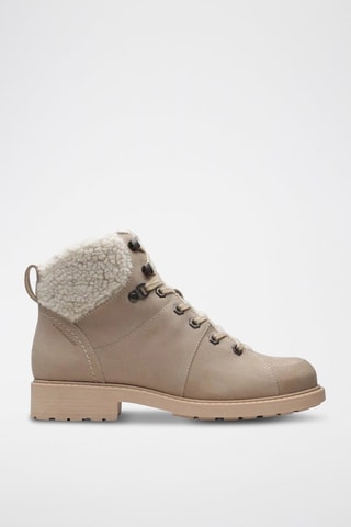 Bottines fourrées en cuir Orinoco2HikeWP - Beige